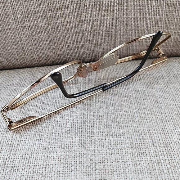 Luxottica Staurt Men Eyeglasses GEP 58[]17 140 Glasses Made in Italy - Picture 5 of 11